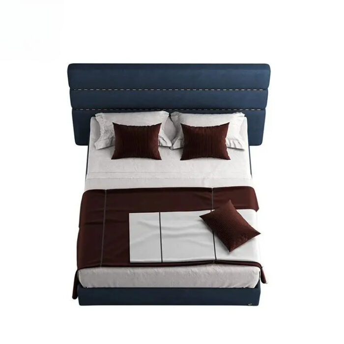 Modern Italian Luxury Velvet Tufted Bed
