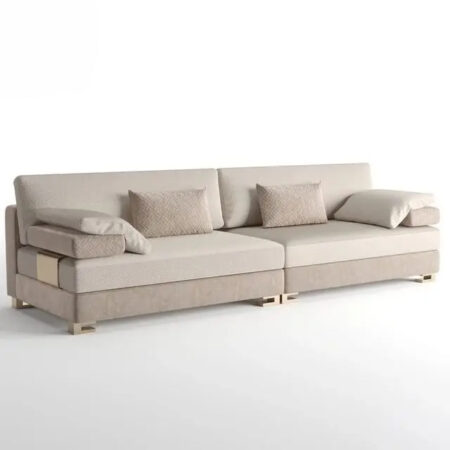 Elegant Italian Velvet Sofa Set