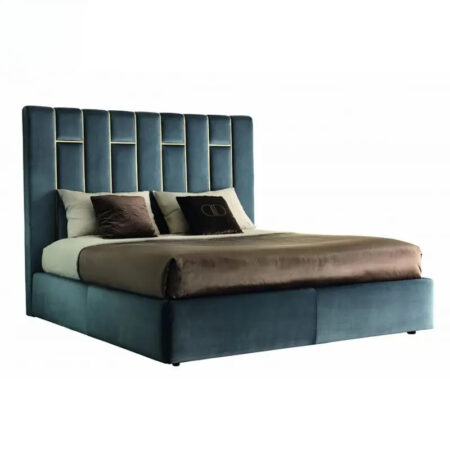 Customizable High End Upholstered Headboard Bed