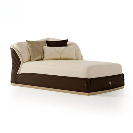 Genuine Leather Luxury Fold Sofa Bed