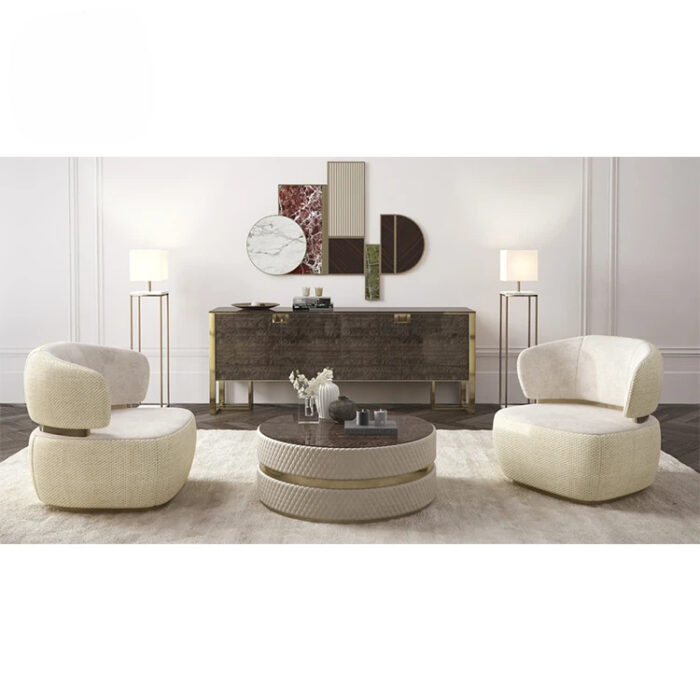 Luxurious Marble Top Coffee Table