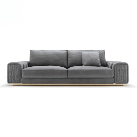 Genuine Italian Leather Sofa Set