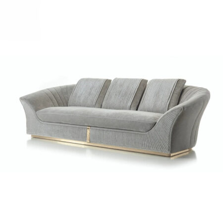 Minimalistic Style Italian Leather Sofa